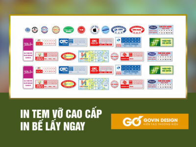 In tem bảo hành Vinh - Thiết kế Đồ họa, nhận diện thương hiệu tại Vinh |  Govin Design